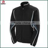 Custom team wear track suit full zipper/two side pocket sublimation printing