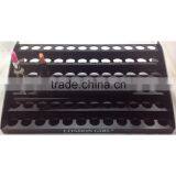 Acrylic Lipstick Display Stand For Home or Salon Use, Takes 72 Lipsticks, Black Quality Choice