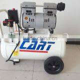 0.28m3 Oil-free Mute-type Piston Air Compressor With Wheels thumbnail-1