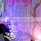 GH-RZ196 Multi Layers Acrylic Cocktail Wine Rack/ Luxurious Wine Display Stand thumbnail-2