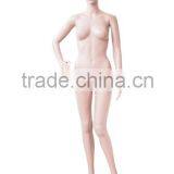Hot Sale Realistic Female Skin Color High Quality With Cosmetic Face Slim Plastic Movable Mannequins Xufeng Company Supply