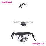 Retro Nautical Style Strappy Bikini thumbnail-5