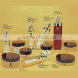 Plastic Container Acrylic Cosmetic Packaging Bottle for Cosmetics Round Acryl 15g 30g 50g