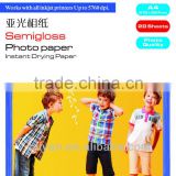 china sell directly 260gsm semi-glossy photo paper wholesale photo paper low glossy photo paper