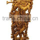 Standing Krishna With Flute 29"