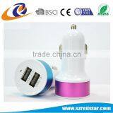 New Item 2 Usb Wireless Car Charger With Smart Short Circuit Protect thumbnail-1