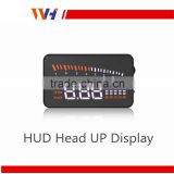 Hot Sale Universal Speeding Fuel Warning Windshield Project Alarm System Car Detector OBD Interface Car HUD Head Up Display