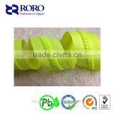 RORO141206 Light Green Plastic/rubber Zipper thumbnail-1