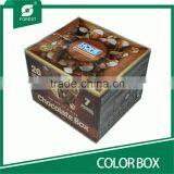 ECO-FRIENDLY CORRUGATED PAPER COLOR BOX SANDWICH PACKAGING BOX