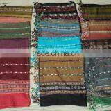 Viscose Stoles Scarves Indian Stripes Model