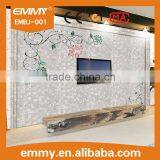 Newest Nature Mother of Pearl Shell Maber Mosaic for TV/sofa Wall Tile thumbnail-2