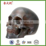 Alibaba antique bronze skull ornament figurine