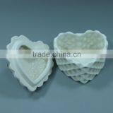 Love the Style Ceramic Jewelry Basket Stripe Decoration Box thumbnail-2