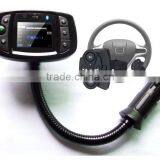 Handsfree Bluetooth Car Kit With Steering Remote Controller
