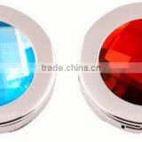 Crystal Purse Hook With Mirror for Promotional thumbnail-1