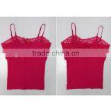 Women Plus Seamless Lace Tank Top