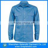 Light Blue Latest Stylish Casual Shirt Designs For Men 2015