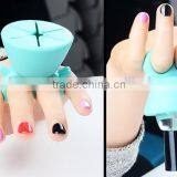 Silicone Nail Polish Bottle Holder, Wearable Nail Polish Holder, Nail Art Polish Finger Stand Ring thumbnail-4
