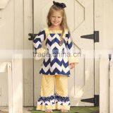 Stylish Polka Dot Short Floral Print 2pcs Toddler Girls Cotton Boutique Outfit thumbnail-2