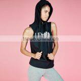 Custom Womens Fashion Pullover Gym Hoodie Without Pockets thumbnail-2