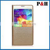 Big Window Transparent Cover and Leather Case for Samsung S5 thumbnail-4