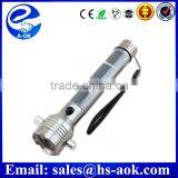 Powered Rechargeable Aluminum Alloy Solar Flashlights For Sale thumbnail-1