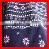 Printed Poly Spandex Fleece Fabric thumbnail-1