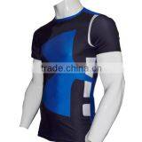 Mens DC Comic Big Ande Superhero Compression Shirt Superman Fit Tight Gym Bodybuilding T Shirt thumbnail-6