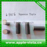 6.35x15mm Squeeze Type Piezo Ceramic Crystal From Piezo Factory thumbnail-1