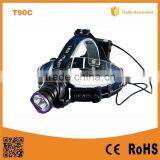 C-REE T6 LED Headlight 18650 Battery Rechargeable Zoom Hunting Camping Headlight thumbnail-1