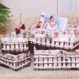 Set of 4 Cut Out Paper Rope Weaved Storage Baskets thumbnail-3