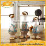 Lovely ceramic duck for home decoration garden decoration