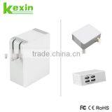 Private Mould AC Adaptor AC 230V DC 12 V US Wall Plug With USB Multi Port Charger