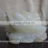 Green Onyx Toad Statue DSF-HS22 thumbnail-2