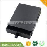 Luxury Black Drawer Sliding Box Gift Box Packaging thumbnail-1