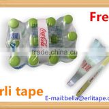 plastic adhesive carrying handles tape with logo printed