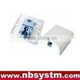 Surface Box 1 Port RJ11 Jack Toolless Type, Filled With Gel