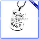 Wholesale Custom Logo Promotion Metal Dog Tags