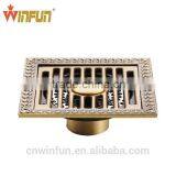 New arrival 12cm Bathroom Brass Floor drain washing machine drain bathroom accessory