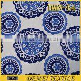 Stocklot Textile Names of Plaid Floral Print Fabric for Pillows