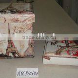 Faux Leather Folding Storage Stool Seating Box Ottoman