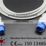 M1940A SpO2 Adapter Cable/Extension Cable Compatible With Philips/HP 12pin>>8pin Sensor