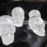 Wholesale top quality clear quartz crystal skull