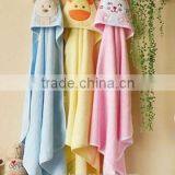 100% polyester baby boys/girls/children towel ponchos/kids ponchos