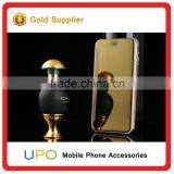 [UPO] New Arrival Luxury Full Curved Screen Clear View Flip Leather Electroplate Mirror Case for IPhone 6 Plus/6s Plus thumbnail-4
