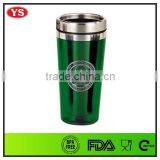 16oz Insulated Plastic and Stainless Steel Eco Friendly Cup thumbnail-2