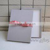 Custom Handmade Wedding Invitation Box With Ribbon thumbnail-2