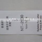 Wholesale Nylon Taffeta Care Label Ribbon/Garment Care Label Material thumbnail-3