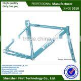 2016 Hot Selling Fixed Gear Bike Frame With Front Fork and Led Mountain Diving Flashlight Free Shipping thumbnail-1