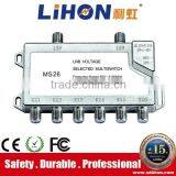 Hot Sale 2 in 6 Multiswitch With Zinc Alloy Crust